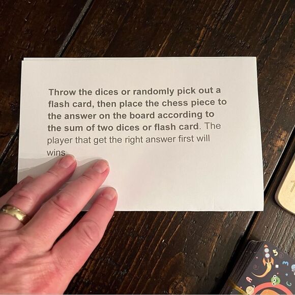 Addition Exercise Board Game - Picture 3 of 5